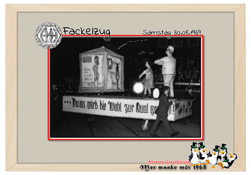 Fackel 1969: Wenn so viel Sex vom Blatte lacht ...dann wird die Wahl zur Qual gemacht
