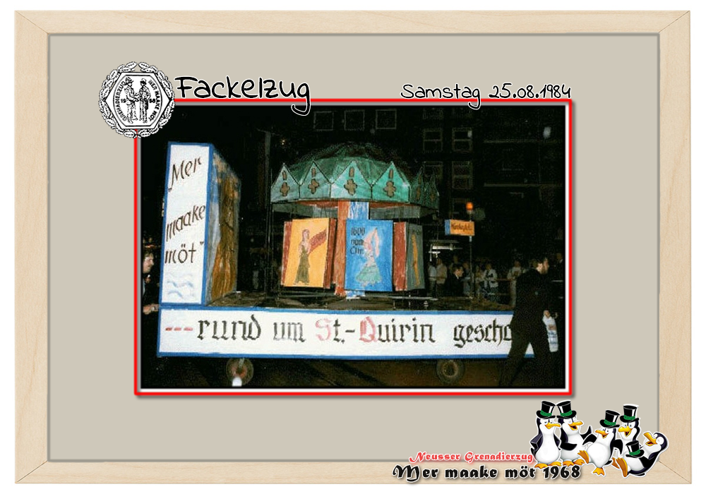 Fackel 1984: Was in 2000 Jahr ...rund um St.- Quirin geschah!