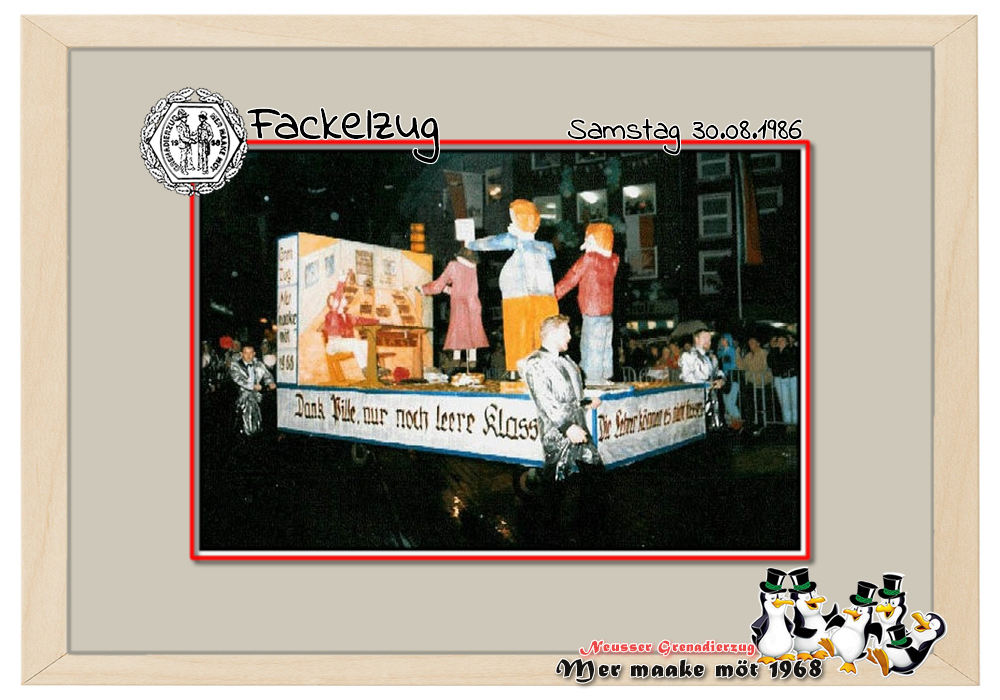Fackel 1986: Die Lehrer können es nicht fassen ...Dank Pille nur noch leere Klassen!