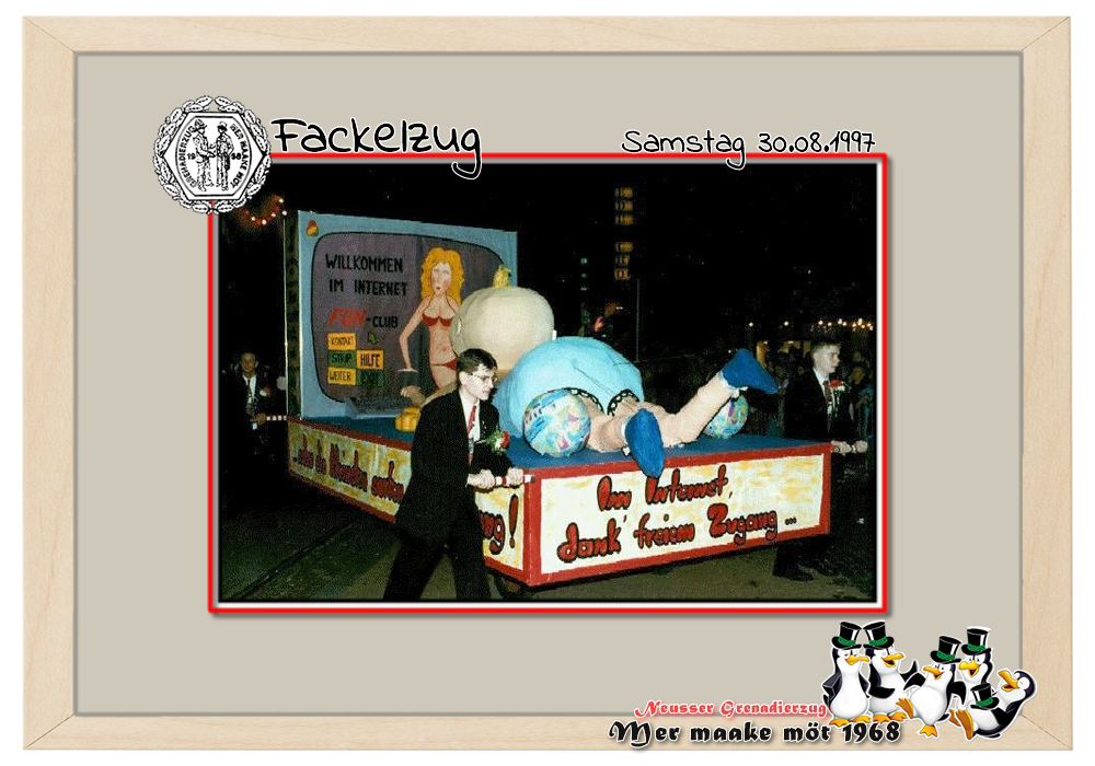 Fackel 1997: Im Internet dank freiem Zugang - ...schon die Kleinsten surfen stundenlang